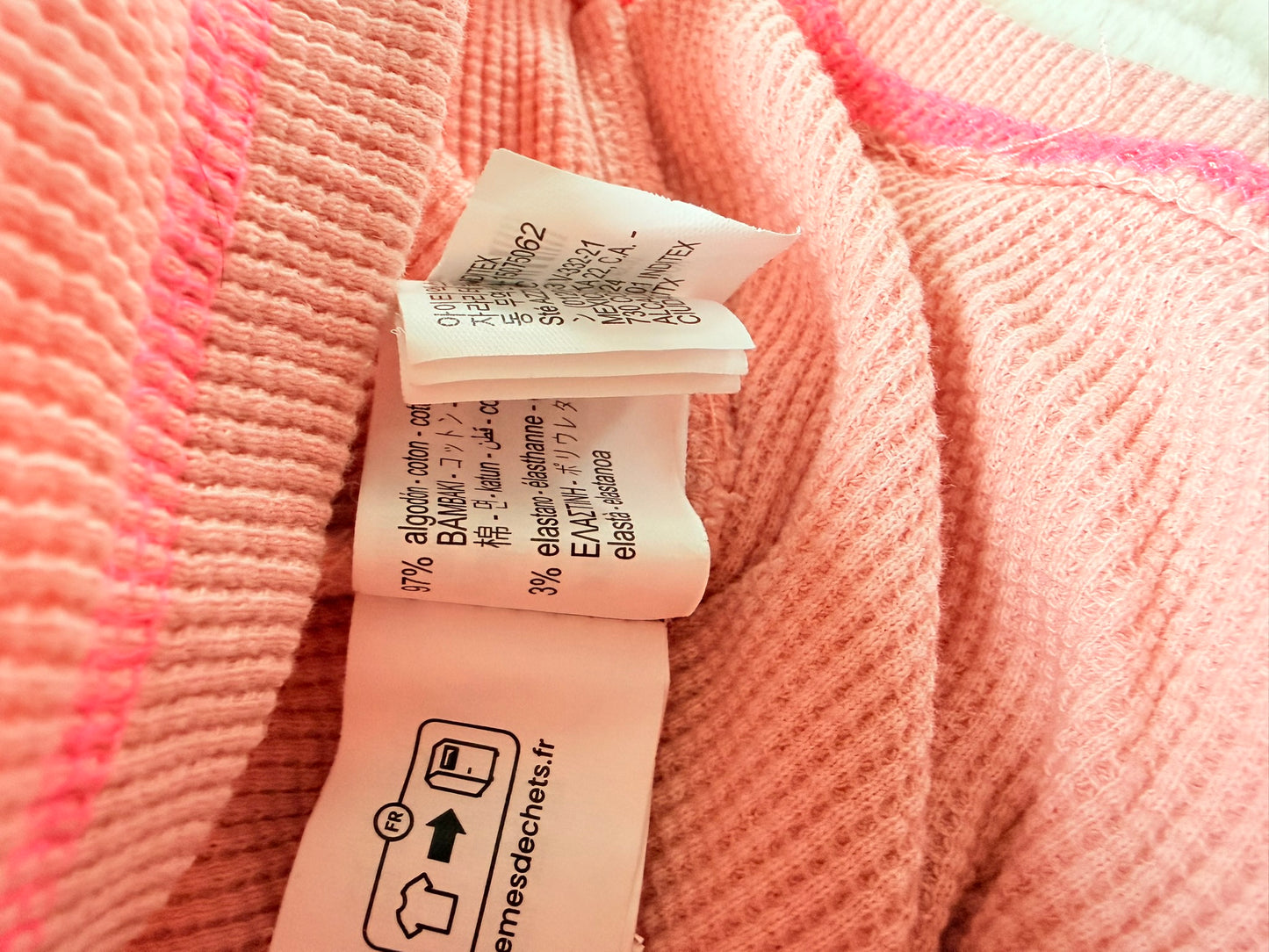 Zara Mädchen 2-teiliges Set Waffelstruktur I Gr. 92
