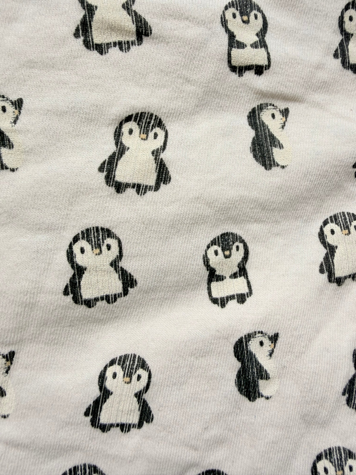 Zara Baby Langarmshirt mit Pinguin-Print I Gr. 74