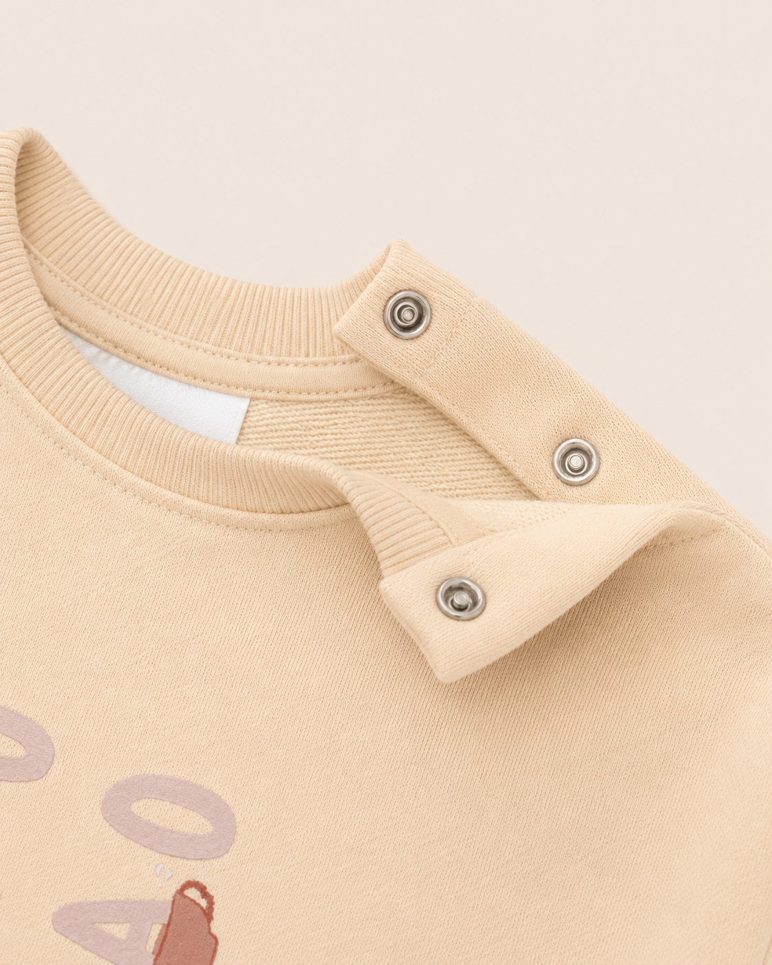 2-teiliges Baby-Set "Ciao Kakao in Beige/Braun