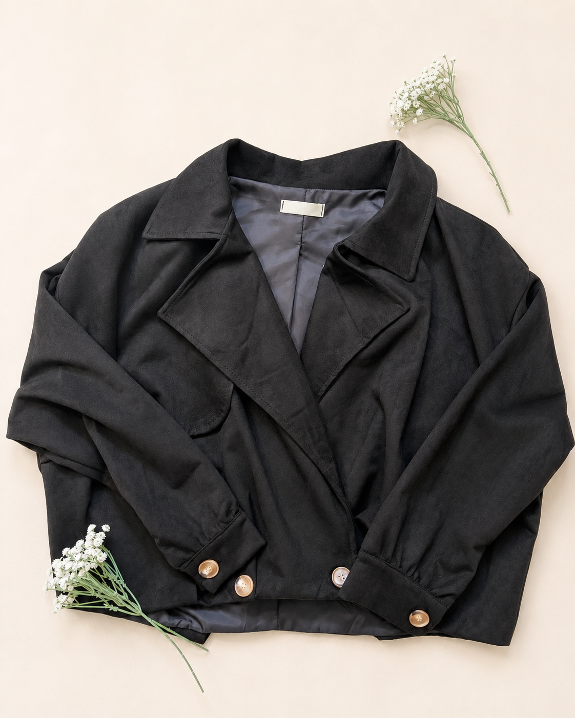 Kurzjacke Elise - Trenchcoat Stil