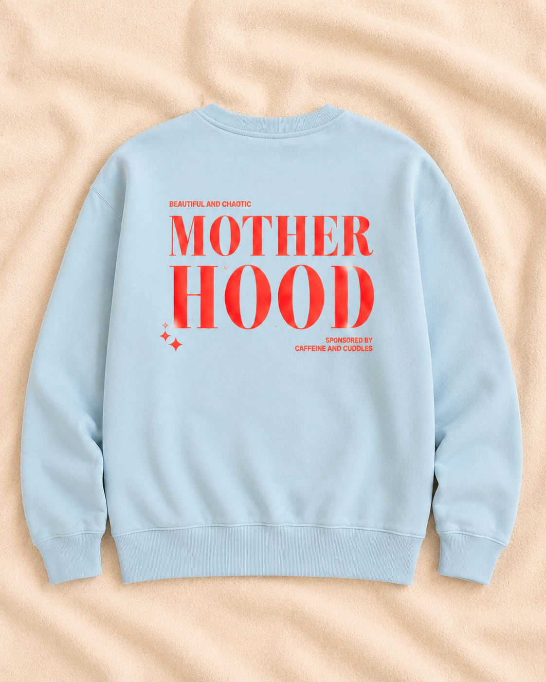 Damen-Sweatshirt "Motherhood" - Hellblau
