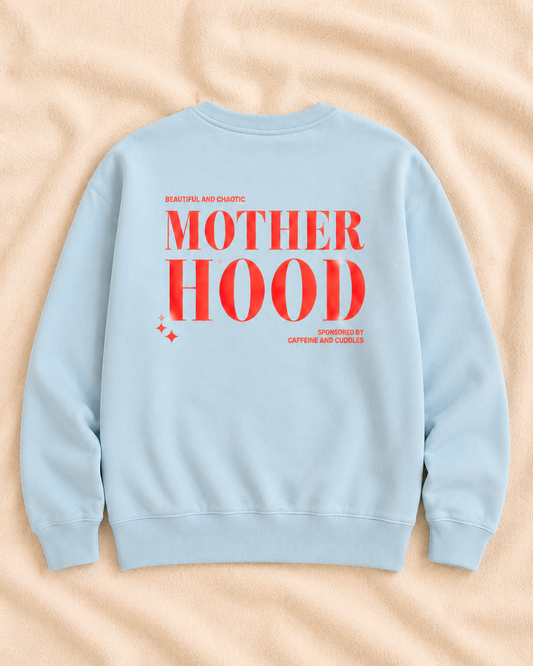 Damen-Sweatshirt "Motherhood" - Hellblau