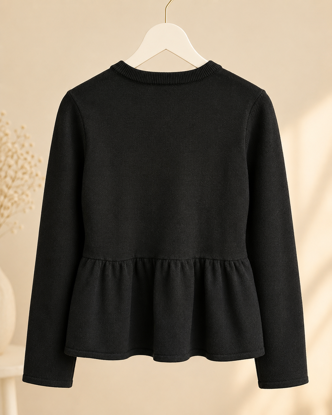 Jacke "Noir Elegance" in Schwarz
