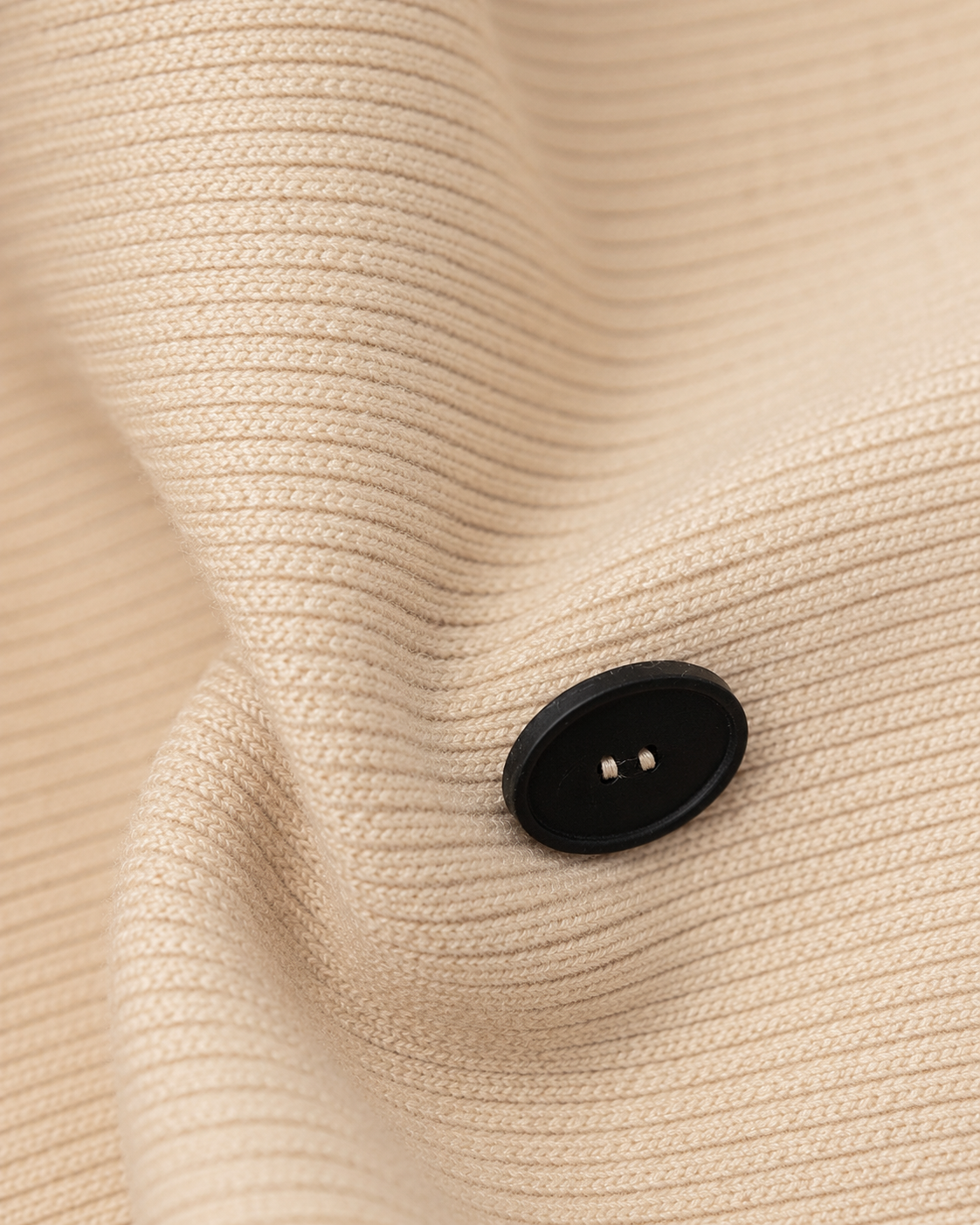 Rippstrick Cape-Weste "Elina" in Beige
