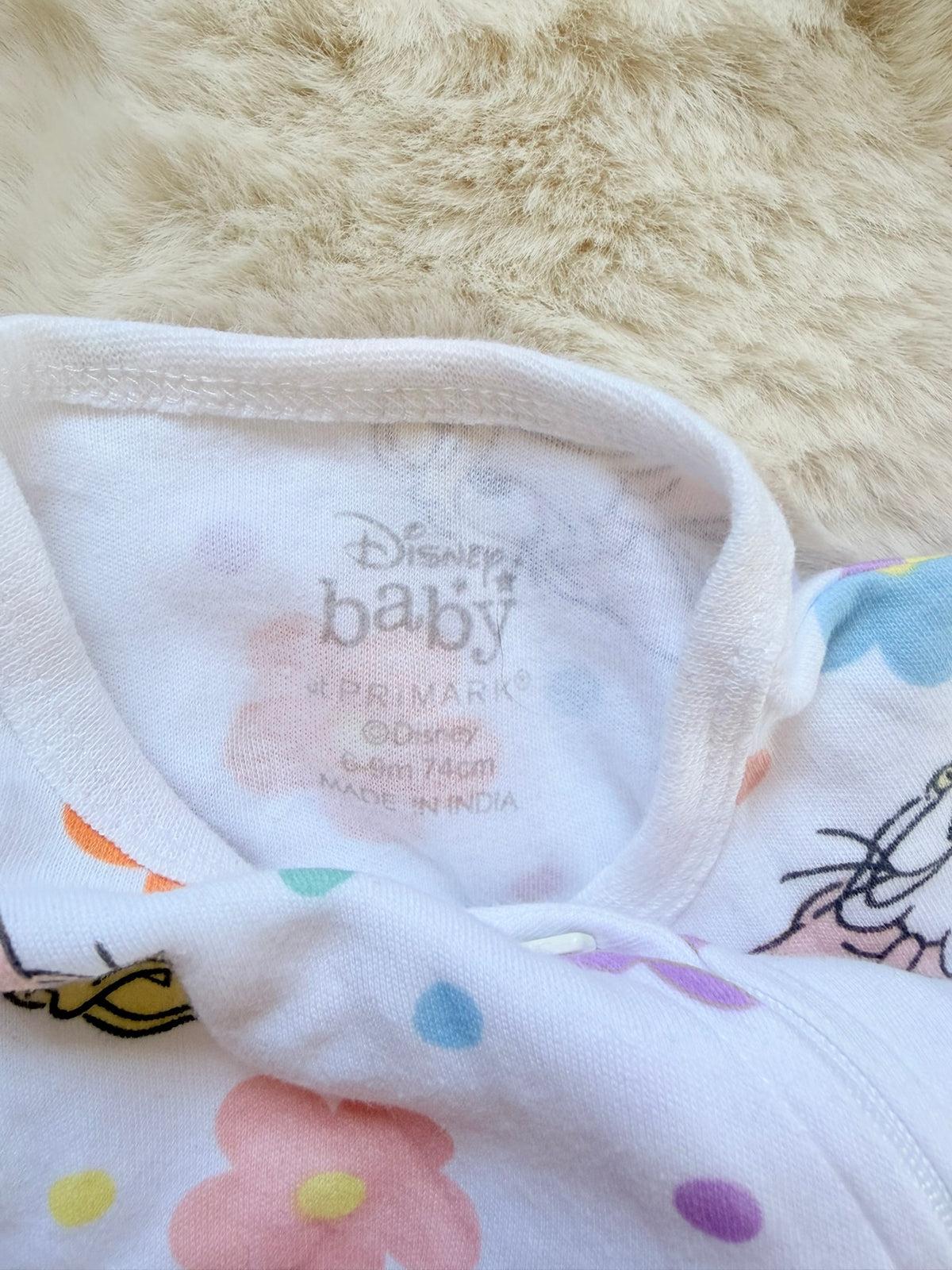 Disney Baby Daisy Sommer Strampler mit Daisy l Gr. 74