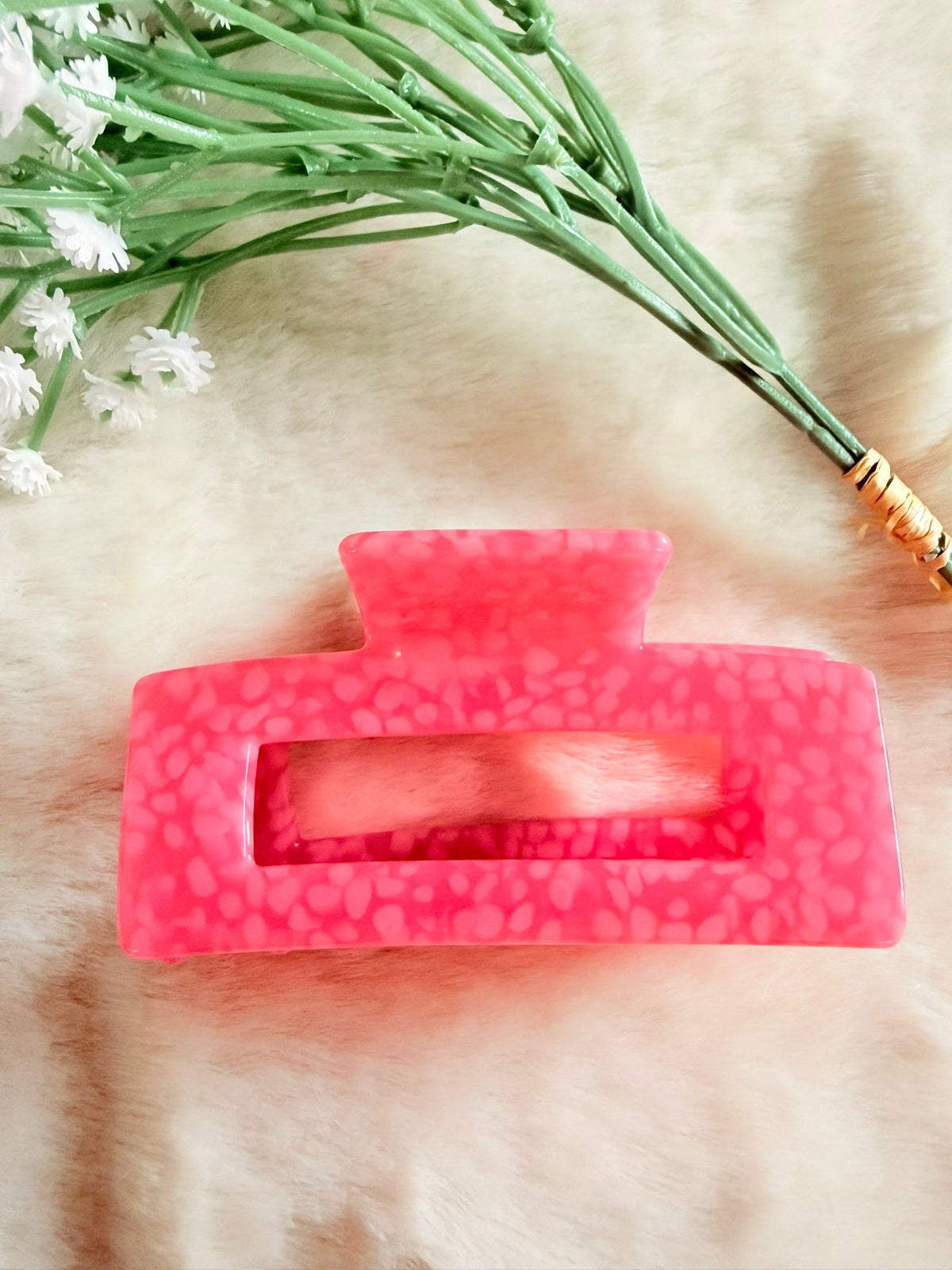 Haarklammer "Roselle" - Pink