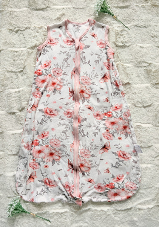 Mosebears Babyschlafsack mit Blumenmuster l Gr. XL 18-24 Monate