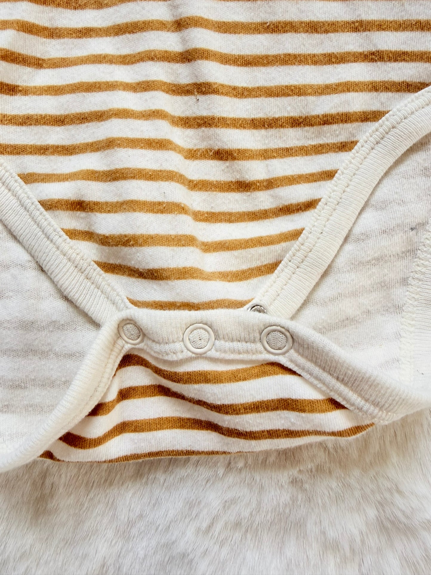 Zara Baby Langarmbody gestreift l Gr. 74